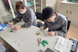 電気技術工学科～回路計（テスター）製作