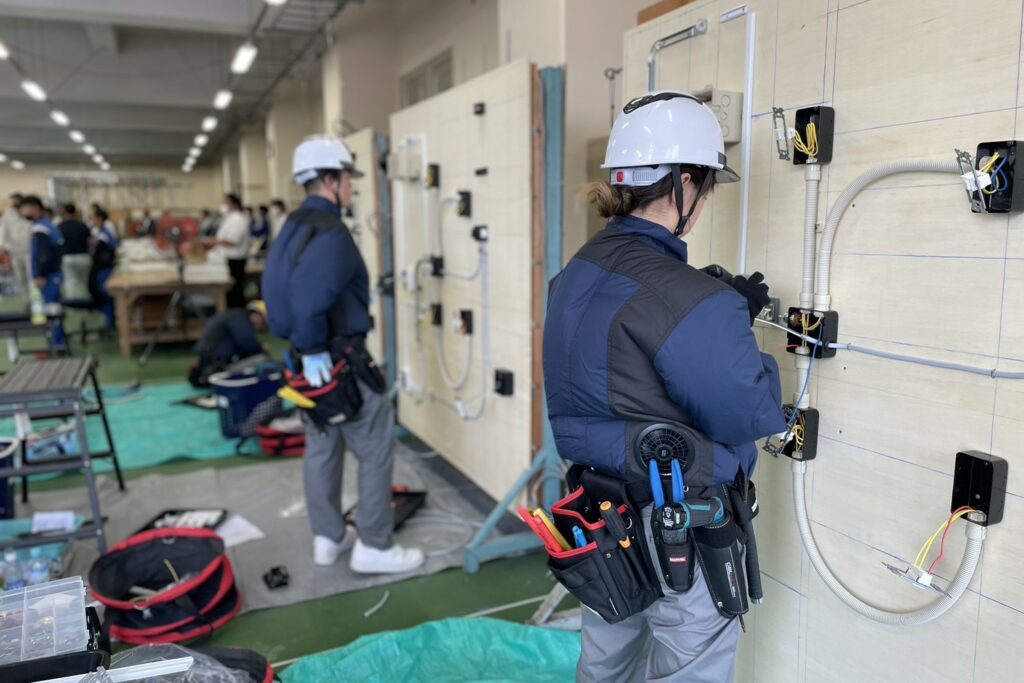 第九回鹿児島市若年者育成技能競技大会出場